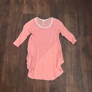 Free People Pink Layering Top
